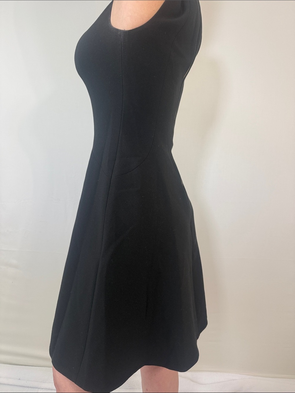KATE SPADE BLACK A-LINE MINI DRESS SZ 4 - Picture 10 of 10